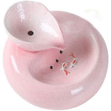 New Cat Ceramic Water Fountain Bowl