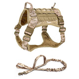 Military Tactical Dog Harness Front Clip Law Enforcement