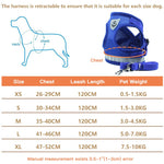 Dog Harness with Leash Summer Adjustable