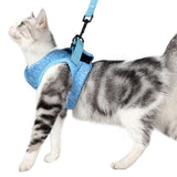 Durable Mesh Cat Harness And Leash