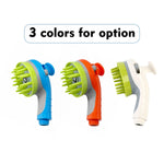 Pet Shower Head Bath Brush