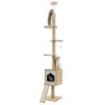 5-Level Cat Tower Climbing Toys Structures