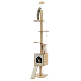 5-Level Cat Tower Climbing Toys Structures