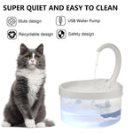 Pet Water Fountain Swan Neck Shaped