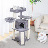 Pet Cat Tree Tower Condos House Scratcher