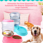 3.8L Plastic Pet Feeding Drinkers