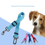 Pet Car Seat Belt  Adjustable Harness Lead Leash