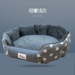 Dog Beds House Sofa Washable Round Plush Mat