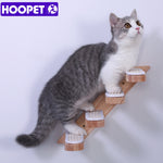 HOOPET Steps Wall Wood Staircase for Cats