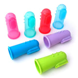 Natural Silicone Pet Finger Toothbrush,