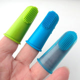 Natural Silicone Pet Finger Toothbrush,