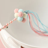 Cat Teaser Wand Beaded Teaser Stick