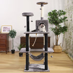 6 Kinds Cat Toy Scratching Post Wood Climbing Tree