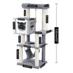 Inches Multi-Level Cat Tree Modern Cat Activity Tower