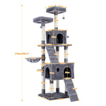 Pet Cats Tree House Condo Perch Entertainment