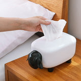 D2 Sheep Model Tissue Box Home Decoration