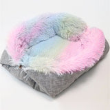 Dual Purpose Nest Soft Pet Bed