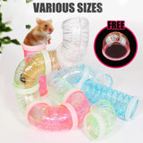 U-type Plastic Pipe Hamster Tunnel Cage