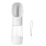 2 in 1 food feeding water dispenser dog water bottle