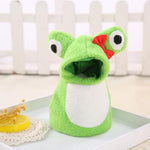 Funny Frog Shaped Birds Clothes Plush Flying Suit