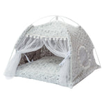 Sweet Princess Cat Bed Foldable Tent