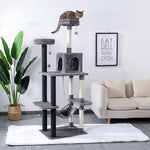 Cats Climbing Trestle Pet Scratcher Tree