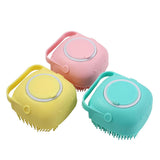 Bathroom Dog Bath Brush Massage Gloves