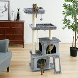 Multi-Level Pet Cat Tree House Candos