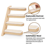 HOOPET Steps Wall Wood Staircase for Cats