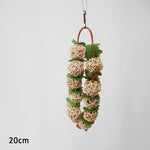 1Pcs Rattan Ball Funny Parrots Supplies