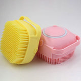 Bathroom Dog Bath Brush Massage Gloves