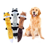 Funny Plush Pets Squeaky Toys Animal Shape Soft Small Medium Puppy Dogs Chew Internective Toy Pet Products Accessories