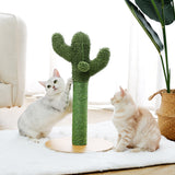 2 Size Cactus Style Cat Tree House Climbing Stratching