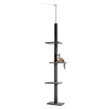 Height 238-274cm Cat Tree Condo Scratching Post