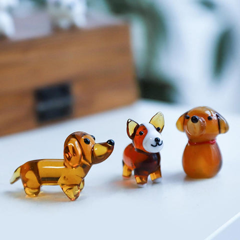 Unique Miniature Dog Creative Collectible