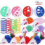 Cat Pets Toys Mouse Shape Balls