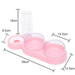 HOOPET New Pet Dogs Cats Double Bowls