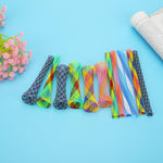 12pcs Cat Toy 6cm-13cm Plastic Flexible Colorful