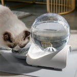 Bubble Cat Water Fountain Automatic