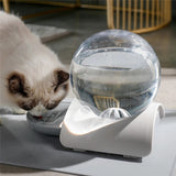 Bubble Cat Water Fountain Automatic