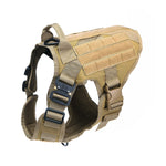 Military Big Dog Harness Pet German Shepherd