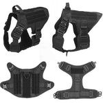 Military Big Dog Harness Pet German Shepherd