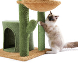 Cat Tree Tower House with Scratching