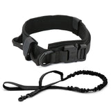 Dog Training Collar Adjustable Tactical Dog Collar And Leash Set