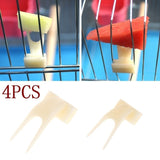 4Pcs Birds Parrots Fruit Fork Pet Supplies