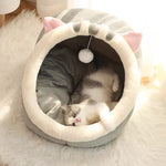 Sweet Cat Bed Warm Basket Cozy Cushion House Tent