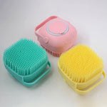 Bathroom Dog Bath Brush Massage Gloves