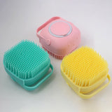 Bathroom Dog Bath Brush Massage Gloves