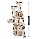 Condos with Sisal Poles Hammock toys Climbing Tree for Cats