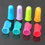 Natural Silicone Pet Finger Toothbrush,